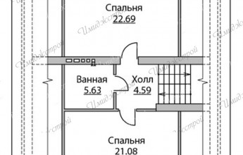 Булгаково в стиле "кантри" 140 кв.м.