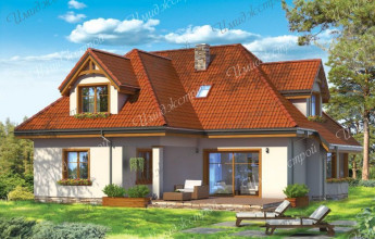 мансардный дом