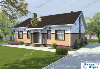 Маленький коттедж 92 кв.м.