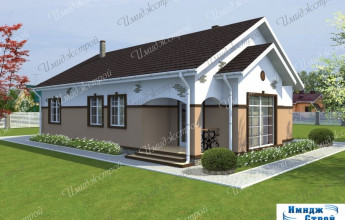 Маленький коттедж 92 кв.м.