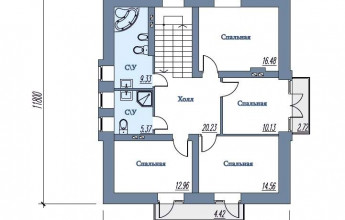 Дом с мансардой 181 кв.м.