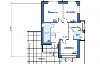 Двухэтажный дом в оригинальном авторском стиле Авторский стиль: двухэтажный дом на 188 м2