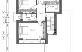 Проекты коттеджей с плоской кровлей 245 кв.м.