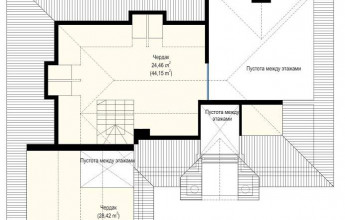 Одноэтажный коттедж с гаражом 227 кв.м