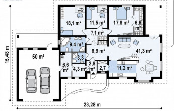 коттедж 153 кв.м.