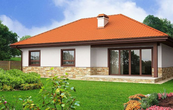 Проект маленького коттеджа 110