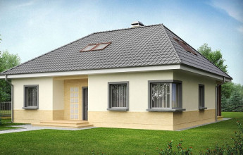 Площадь коттеджа 238 квадратных метров в два этажа