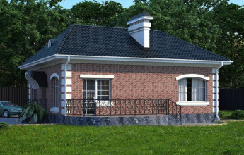 Проект небольшого коттеджа 10 10