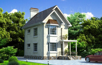 Проект двухэтажного дома