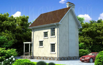 Проект двухэтажного дома