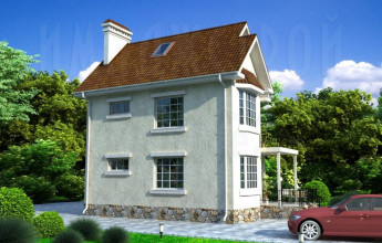 Проект двухэтажного дома