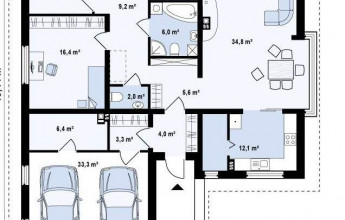 каталог проектов коттеджей