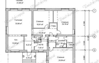 Проект коттеджа в Баварском стиле 189 кв.м.