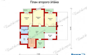 Двухэтажный коттедж в стиле фьюжн  Оригинальный дом в стиле фьюжн