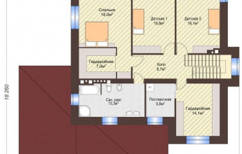 Красивый коттедж 271 кв.м.