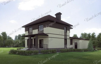 Светлый стильный дом