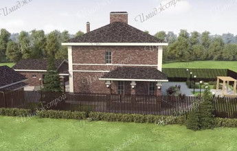 фасад из баварского кирпича