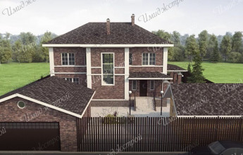 Коттедж-проект для Зубово 322 кв.м.