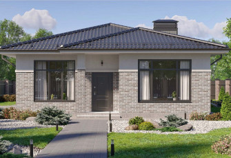 Проект коттедж 100 кв.м. с готовыми фото