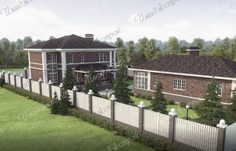 боковой фасад дома