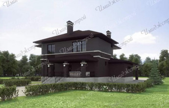 Проект в стиле Райта на продажу 300 кв.м.