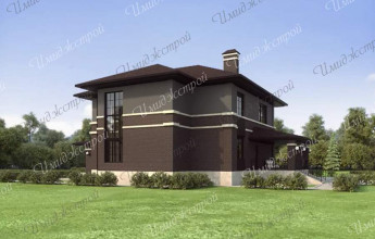 Проект в стиле Райта на продажу 300 кв.м.