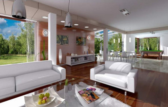 Строение с гаражом 426кв.м.