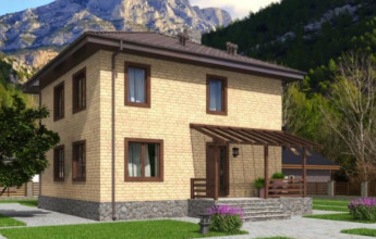 Небольшой двухэтажный дом все есть 122 кв.м