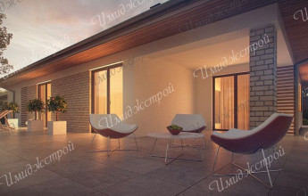 Проект дома с двойным гаражом 221 кв.м.