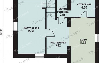 Компактный дом 127 кв.м.