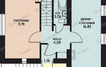 Компактный дом 127 кв.м.