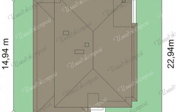 Светлый дом в стиле конструктивизма Дом в светлых тонах на 273 м2
