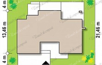 Современный дом в стиле Райта Современный двухэтажный особняк в стиле Райта