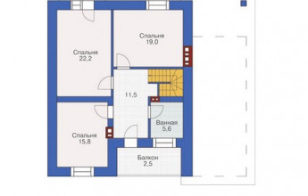 Гараж, встроенный в дом 213 кв.м.