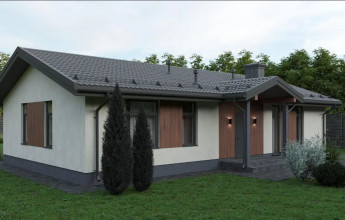 проект одноэтажного коттеджа