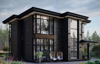 коттедж два этажа