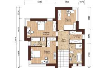 проект коттеджа