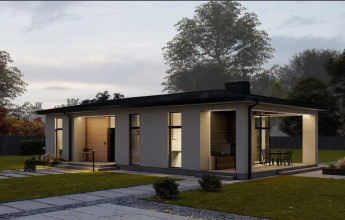 одноэтажный дом