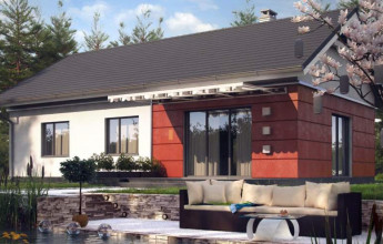 бесплатный проект дома из кирпича