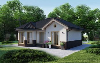 Маленький коттедж 83 кв.м.