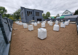 коттедж с плоской кровлей