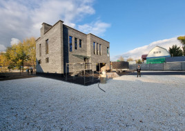 коттедж с плоской кровлей