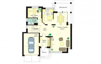 Коттедж в 208 кв.м.