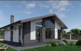 91 кв.м. один этадж