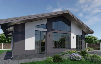 91 кв.м. один этадж