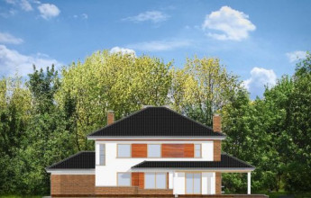 Дом в архитектурном стиле Райта  250 кв.м.