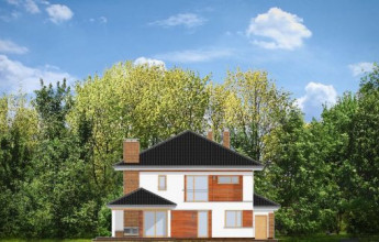 Дом в архитектурном стиле Райта  250 кв.м.