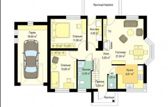 Коттеджик 107 кв.м.